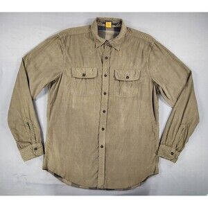 Tailor Vintage Men’s Reversible Flannel Corduroy Shirt Jacket Buffalo Check M